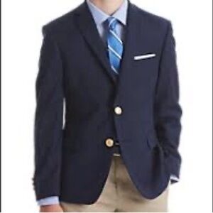 Chaps Classic Navy Blue Blazer Boys Size 14 Regular